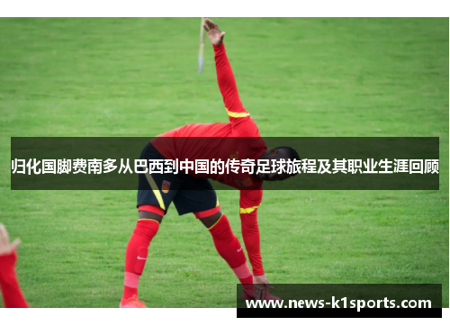 归化国脚费南多从巴西到中国的传奇足球旅程及其职业生涯回顾