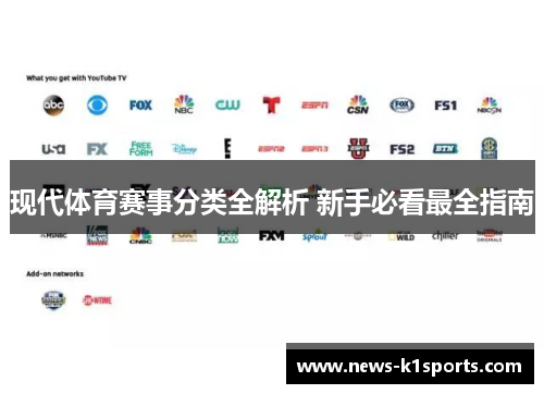 现代体育赛事分类全解析 新手必看最全指南